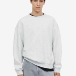 Tight Fit Sweatshirt - White