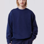 Tight Fit Sweatshirt - Dark Blue